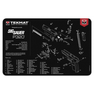TekMat 11x17 Gun Cleaning Mat- Sig Sauer P320