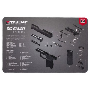 TekMat 11x17 Gun Cleaning Mat- Sig Sauer P365