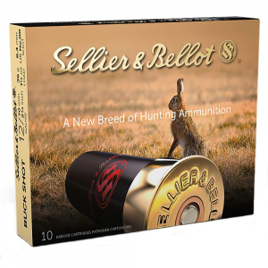 Sellier & Bellot Shotshells 12 ga 2-3/4" 12 plts  1181 fps #00 10/ct