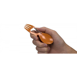 Kershaw Ration Orange Eating Utensil / Multi-Tool - 4-3/5" Overall Length