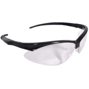 Radians Outback Shooting Glasses Black with Clear Lens