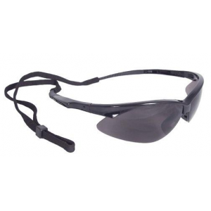 Radians Outback Shooting Glasses Black with Smoke Lens