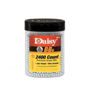 Daisy PrecisionMax .177 BB Zinc-Plated Steel 2400/ct Bottle