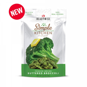 Readywise Simple Kitchen Buttered Broccoli - 0.6 oz