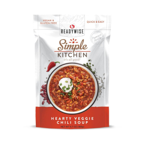 Readywise Simple Kitchen Hearty Veggie Chili Soup - 6.7 oz