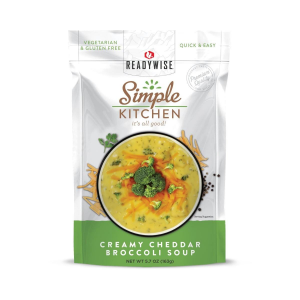 Readywise Simple Kitchen Creamy Cheddar Broccoli Soup - 5.7 oz