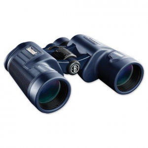 Bushnell Binocular 10x42mm Black Porro BAK-4 WP/FP Twist Up Eyecups Box 6L