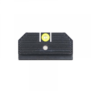 Night Fision Student of the Gun Accur8 Night Sight Set Yellow Front Black Back for Glock 42/43/43x