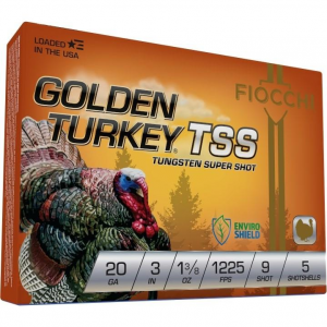 GOLDEN TURKEY TUNGSTEN TSS 20ga 3" 1 3/8oz #9 5RD/Box 1,175 fps