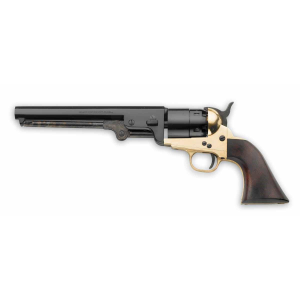 Pietta 1851 Navy Brass Frame Walnut Grips - .44 cal 7-1/2"