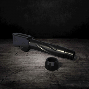 Rival Arms Barrel for Glock Model 26 GEN3/4 Twist Threaded Black