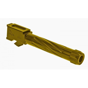 Rival Arms V1 Threaded Gold Barrel for Glock Model 17 Gen3/4