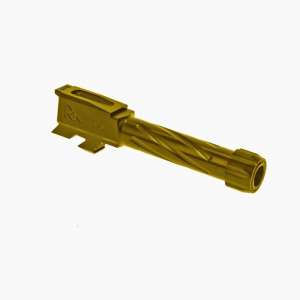 Rival Arms V1 Gold Threaded Barrel for Glock Model 43/43X