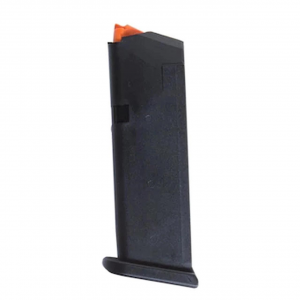 Glock Gen5 Handgun Magazine G23 S&W40 10/rd (Mag floor plate 01, follower orange) Pkg