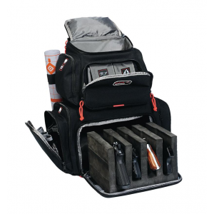 G-Outdoors Handgunner Backpack with 4 Handgun Cradle-Black
