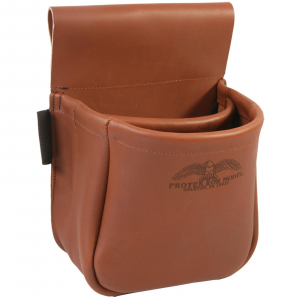 Protektor Model Trap/Skeet Shooters Bag - Brown Leather