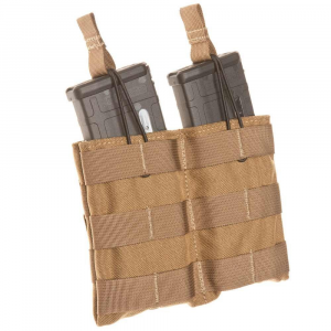 TacShield Double Speed Load Rifle Molle Pouch-Coyote