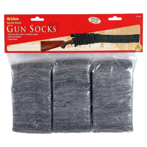 Allen Knit Shotgun Scoped Sock - 52" Gray 3 Pack