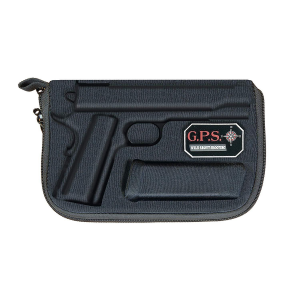 G-Outdoors Compression Molded Pistol Case for 1911 size Pistols - Black
