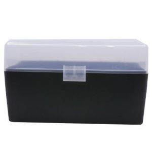 Berry's Ammo Box #409 - .243/.308 cal 50/rd Clear/Black