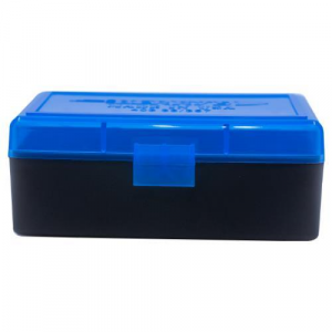 Berry's Ammo Box #403 - .38/.357 cal 50/rd Blue/Black