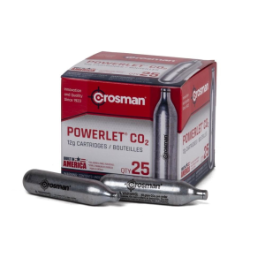 Crosman Crosman Powerlet 12g CO2 Cartridges 25/ct - $18.79 at Natchez Shooting & Outdoors