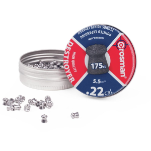 Crosman Crosman Destroyer Pellets .22 cal 5.5mm - 175/ct - $5.57 at Natchez Shooting & Outdoors