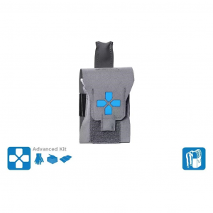 Blue Force Gear Nano Trauma Kit NOW! Advanced Supplies Wolf Gray