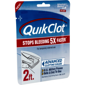 Ready Brands Adventure Medical Kits QuikClot Gauze 3"" x 2'