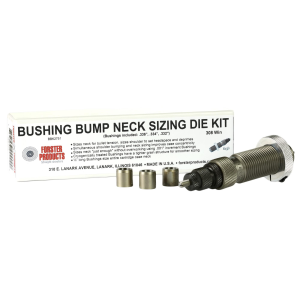 Forster BUSHING BUMP KIT 223 REM - $102.49 at Natchez Shooting & Outdoors