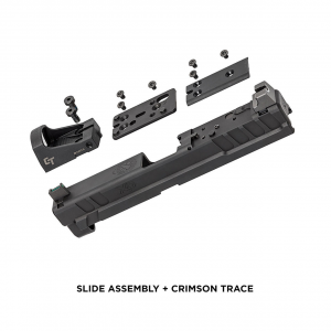 Springfield Armory XD OSP Slide Assembly with Crimson Trace CTS 1500 and OSP Optics Mounting Plate