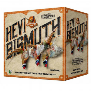 HEVI-Shot HEVI-Bismuth Upland Shotshells 12ga 2-3/4" 1-1/4oz 1400 fps #5 25/ct