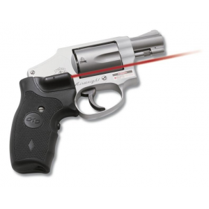 Crimson Trace Revolver Lasergrip - S&W J-Frame Round Butt Extended Grip