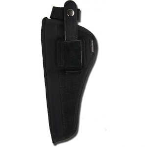 Bulldog Extreme Handgun Holster with Belt Loop and Clip for Revolvers with 3-4" Barrels Black Ambi