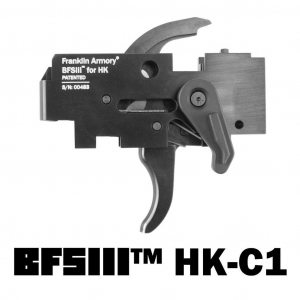 Franklin Armory BFSIII HK-C1 Binary Firing Trigger Firing System For HK91 HK93 HKMP5 Platform - Curved Trigger