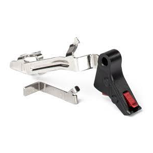 Zev-Technologies ZEV PRO FLAT FACE TRIGGER BAR KIT, SMALL, BLK/RED - $132.30 at Natchez Shooting & Outdoors