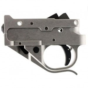 Timney Ruger 10/22 Complete Drop-In Trigger Assembly #1022-1C - Silver Housing Black Shoe