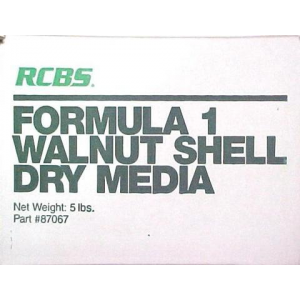 RCBS Formula 1 Walnut Shell Dry Media