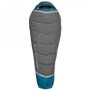 Alps Mountaineering Blaze 0 Degree Sleeping Bag Regular 32x80 Charcoal Blue Coral