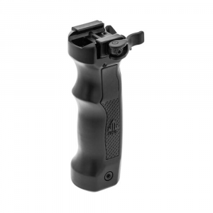 UTG Bipod D Grip with Ambi. Quick Release Deployable Black