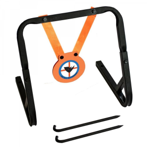 Do All Outdoors .22 Mini Gong with Stand Orange