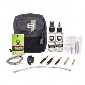 Breakthrough Clean Technologies Quick Weapon Improved Pull Through Cleaning Kit .233 Cal .30 Cal 9mm Black with Pouch