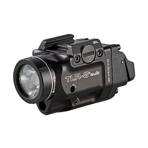 Streamlight Streamlight TLR-8 Sub Compact Rail Mounted Tactical Light with Red Laser for 1913 Short Models - $236.49 at Natchez Shooting & Outdoors