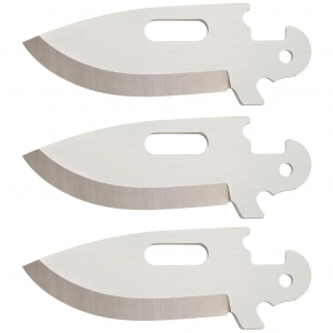 Cold Steel Click-N-Cut Replacement Blade 3/pk - 2-1/2" Drop Point