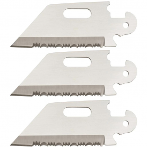 Cold Steel Click-N-Cut Replacement Blade 3/pk - 2-1/2" Reverse Tanto Serrated