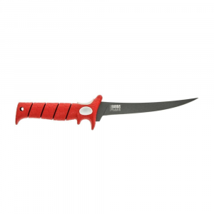 Bubba Tapered Flex Fillet Knife 7" Blade Red