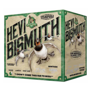 Hevi-Shot HEVI-Shot HEVI-Bismuth Shotshells 12ga 3-1/2" 1-1/2oz 1500 fps #1 25/ct - $95.99 at Natchez Shooting & Outdoors
