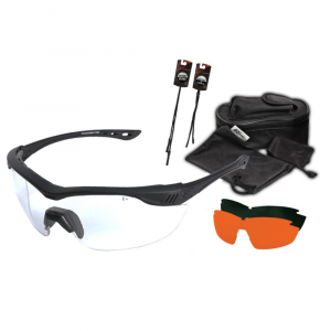 Edge Overlord 3 Lens Safety Glasses Kit with 3 Vapor Shield Lenses