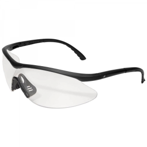 Edge Eyewear Fastlink Shooting Glasses Black Frame with Clear G15 Vapor Shield Lens