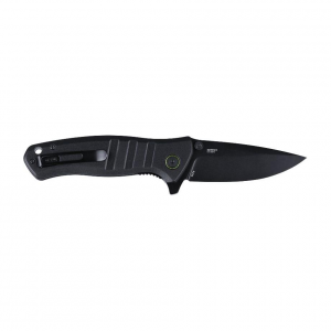 CRKT Dextro Folding Knife 3-1/5" Drop Point Blade Black Black